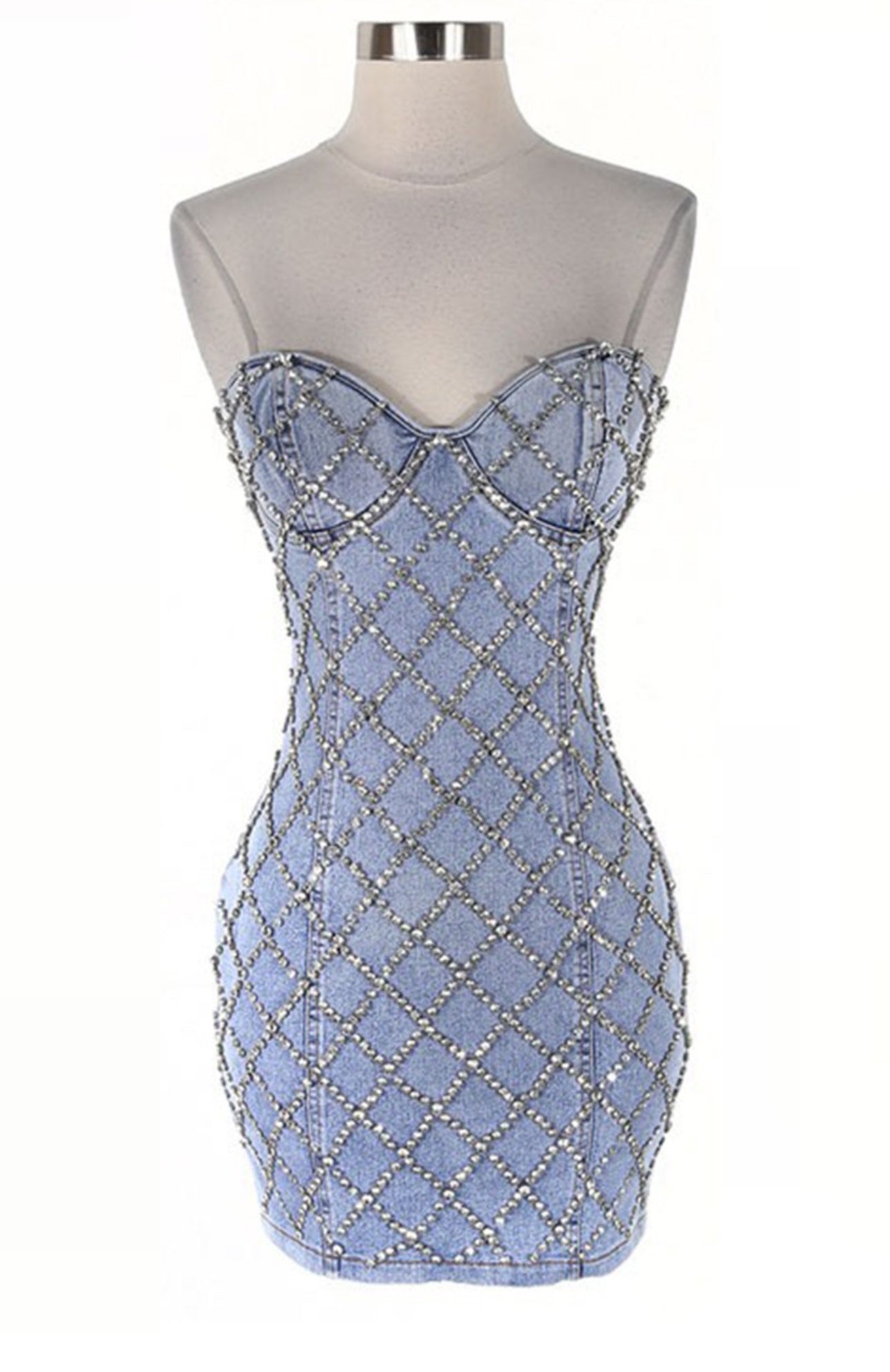 Bling Miami Denim Dress